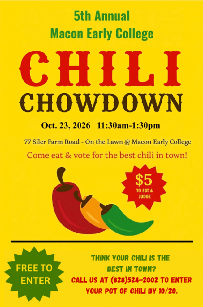 Chili Chowdown Flyer