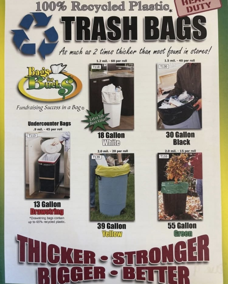 trash bags 