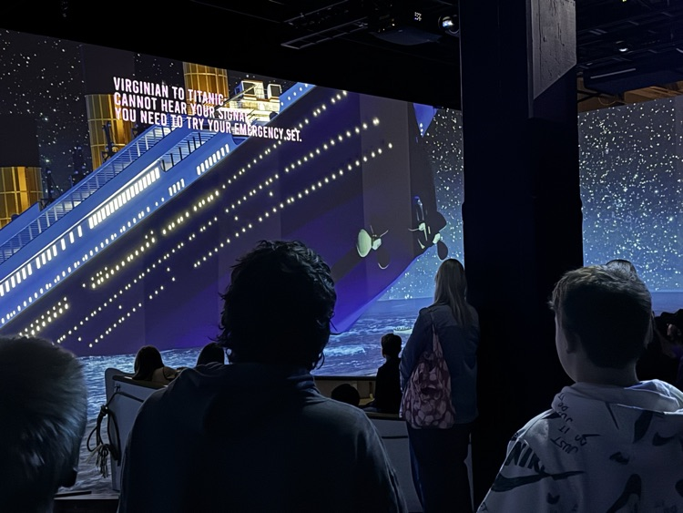 Titanic exhibit