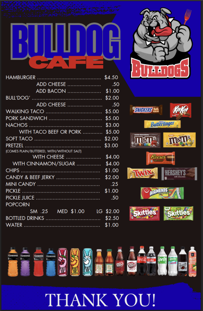 Pretty Prairie Concessions Info