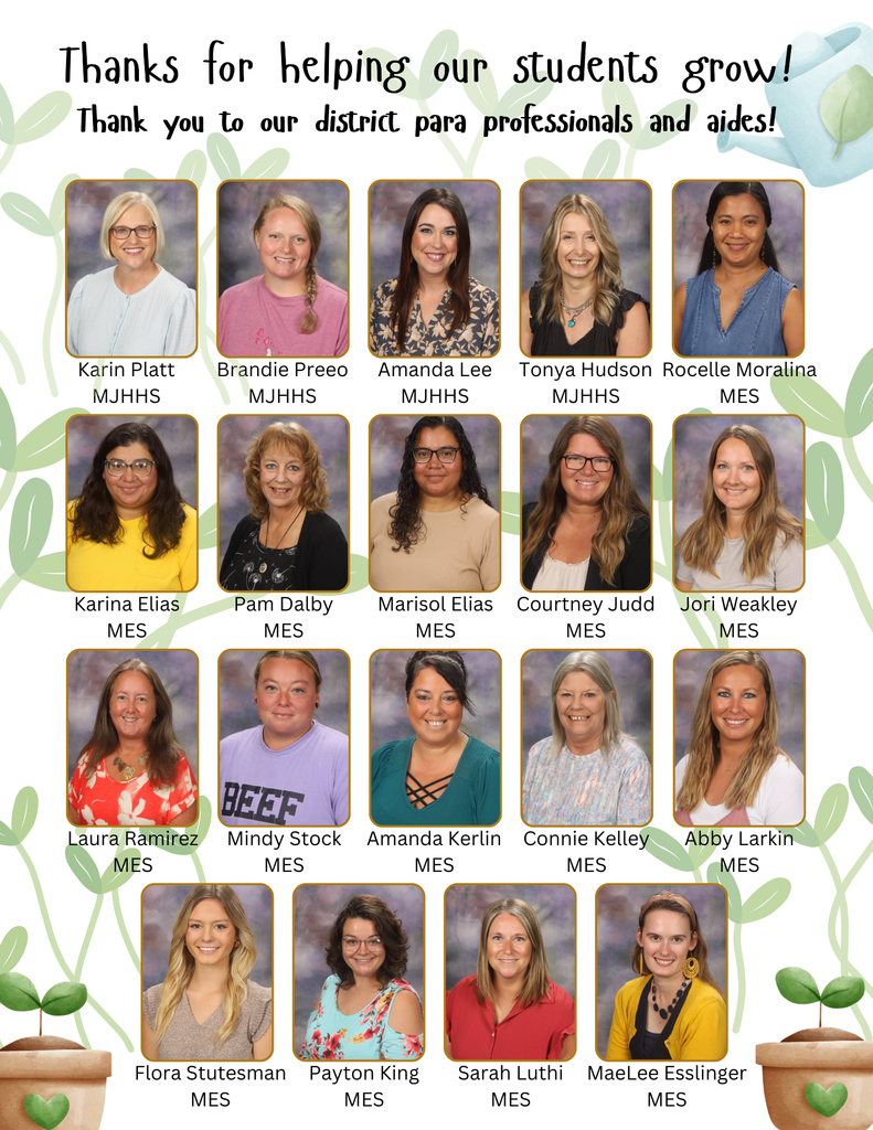 Thank you paras and aides!