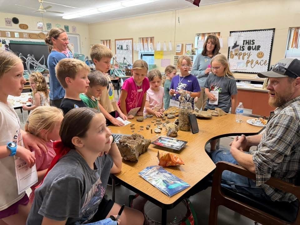 MES STEM Night- Fossil Station