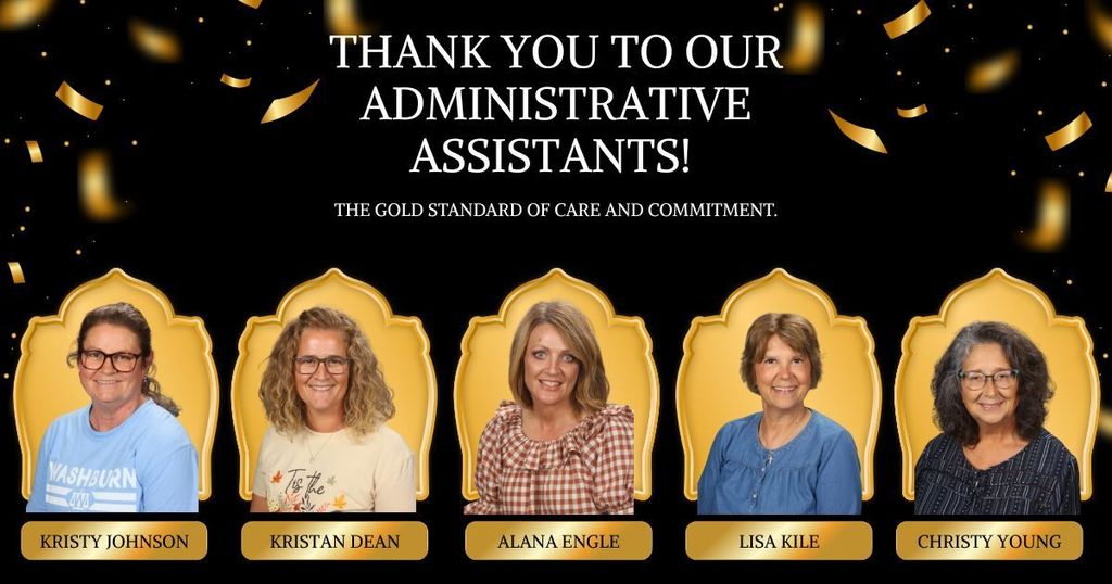 Thank you to our Administrative Assistants!