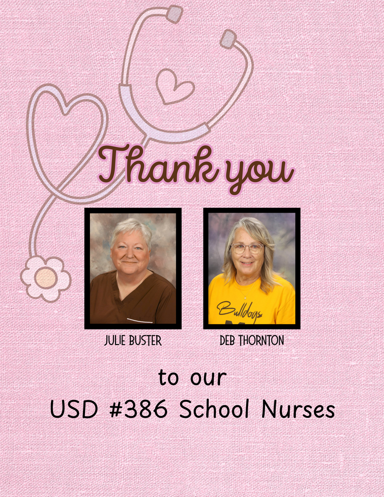 Happy School Nurse Appreciation Day! Today we are celebrating the two women who take such amazing care of our students and staff, Nurse Julie and Nurse Deb! From bandaging bumps, handing out ice packs and calming nerves to sharing laughs and brightening our days, they do it all with kindness, compassion, and a whole lot of heart. We are so grateful for all that they do to keep our Bulldog family healthy and smiling.