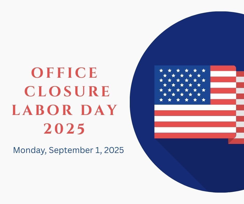 labor day closure 2025