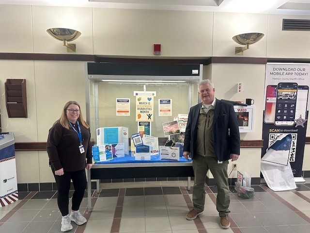 Mental Health Display case