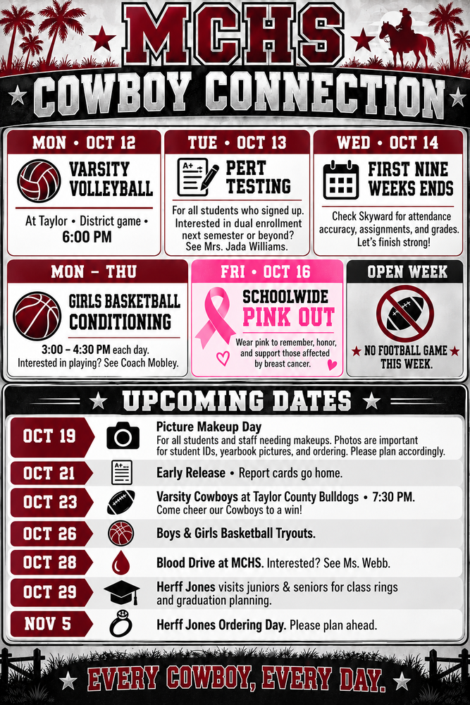 October Upcoming Events