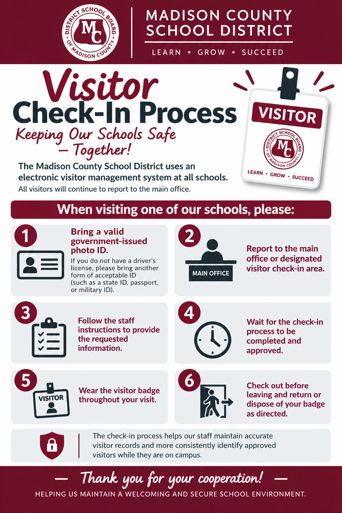 School Check in Procedures