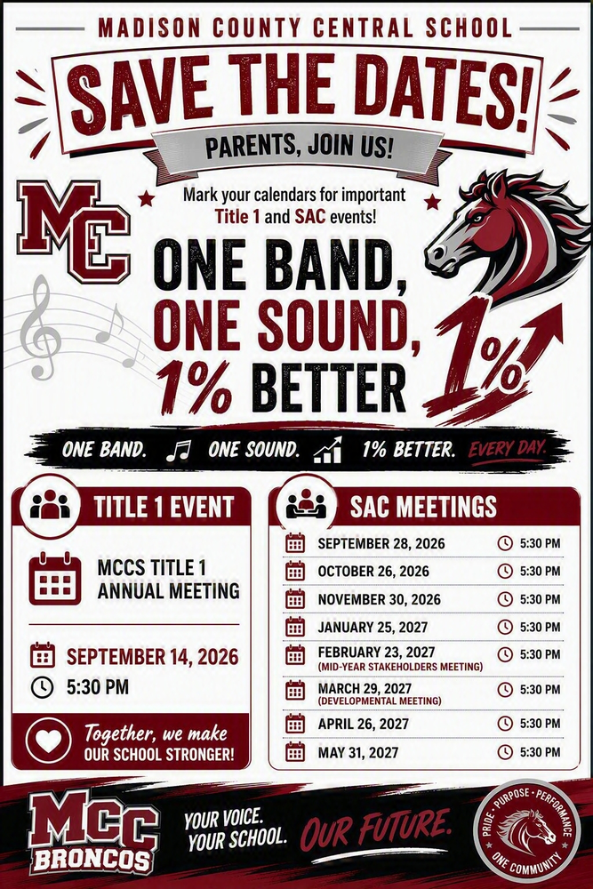 SAC Dates