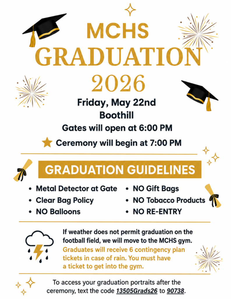 2026 Graduation MCHS