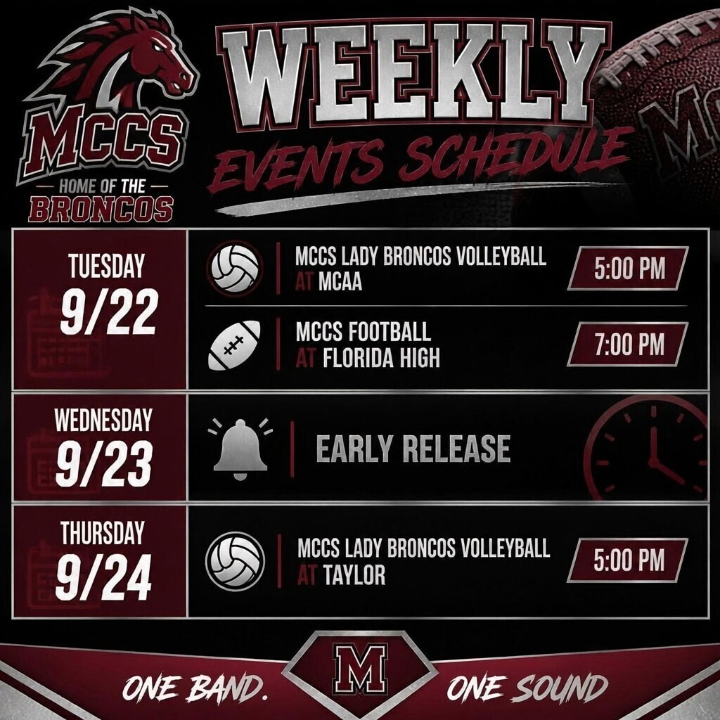 weekly events
