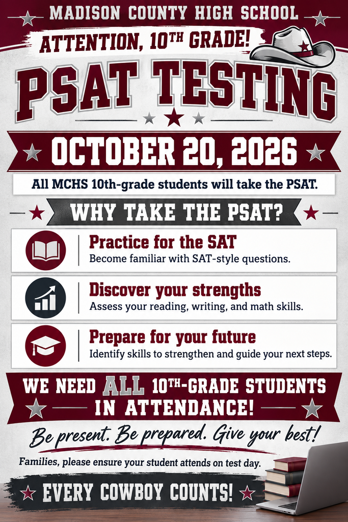 PSAT on October 20