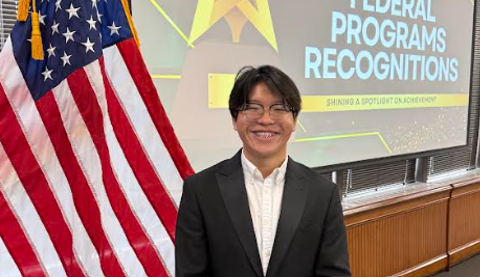 Picture of MCHS student Derek Duong, who is the 2026 Georgia Migrant Student of the Year