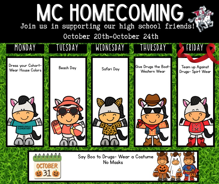 Homecoming Dress Up Days