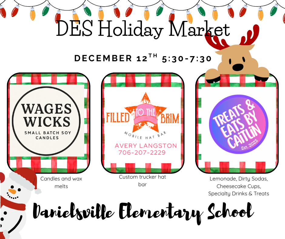 Holiday Market Vendors
