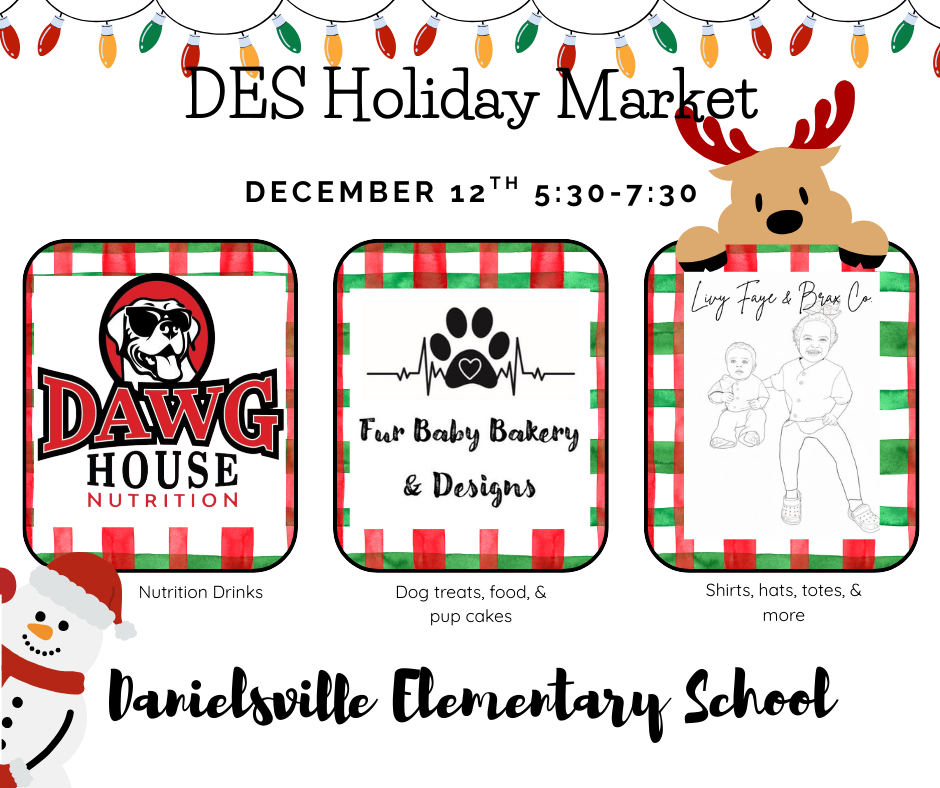 Holiday Market Vendors