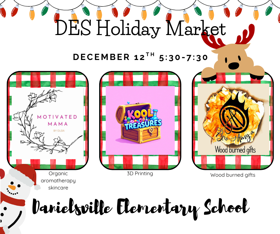 Holiday Market Vendors