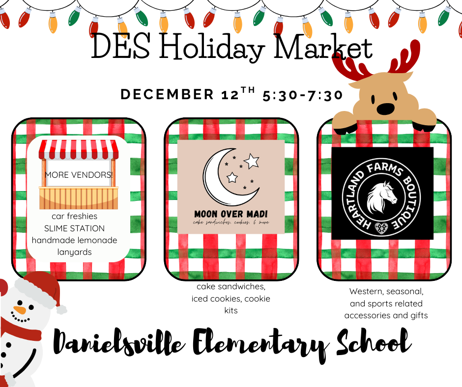 Holiday Market Vendors