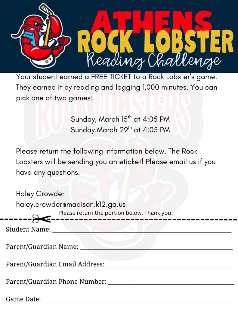 Rock Lobster Ticket