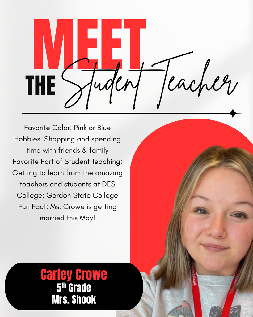 Meet the Student Teacher- Ms. Crowe