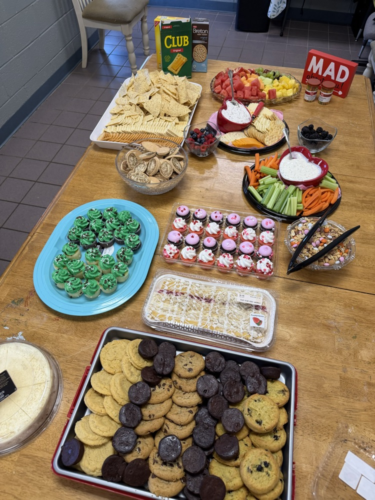 PTO Appetizer Table