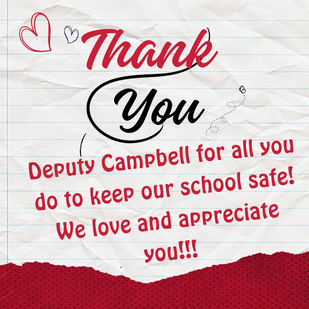 School Resource Officer Appreciation Post!