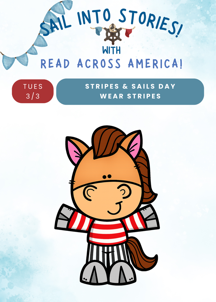 Wear stripes tomorrow.