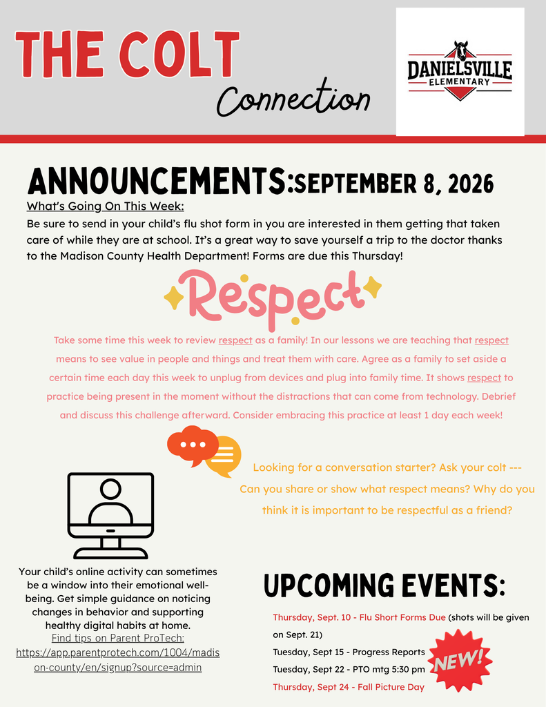 The Colt Connection 9/8/26