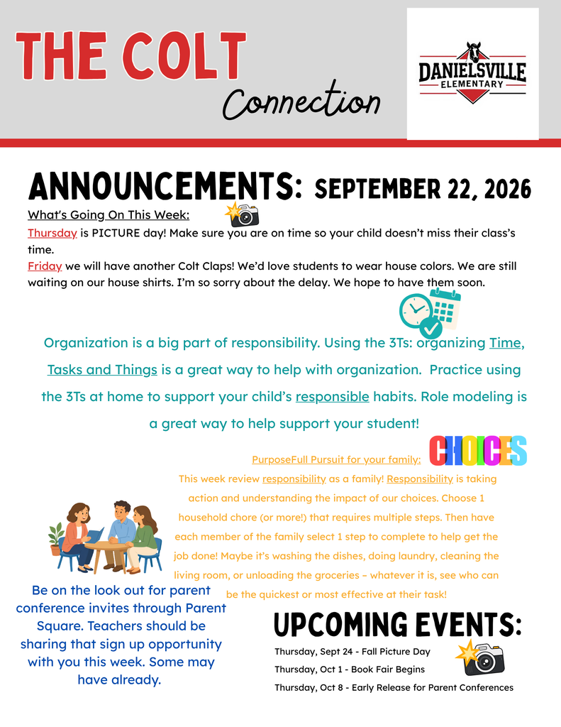 Colt Connection 9/22/26