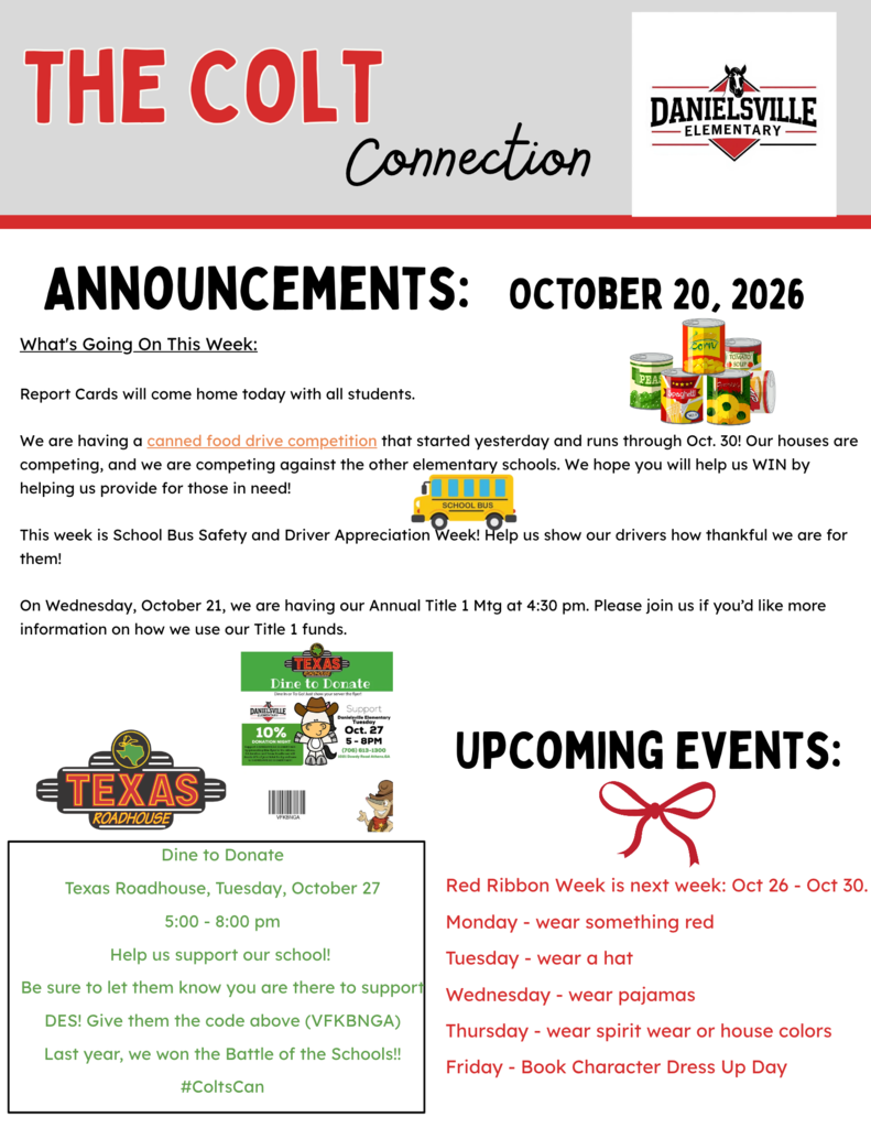 Colt Connection 10/20/26
