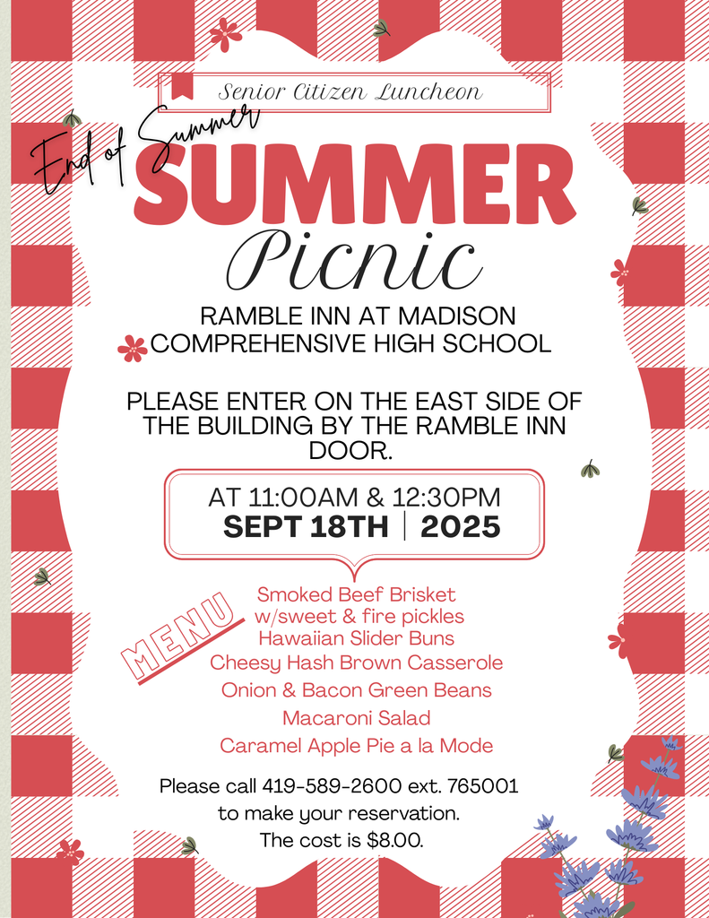 Sept. Sr Citizen Luncheon