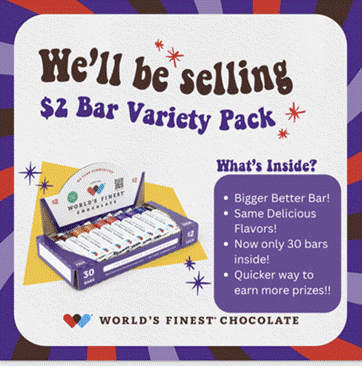 Candy Bar Fundraiser