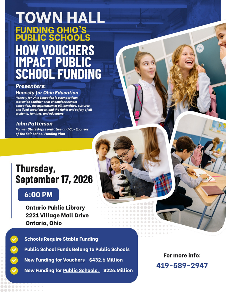 town hall flyer