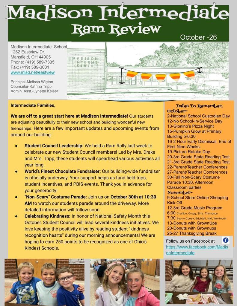 October Newsletter 1