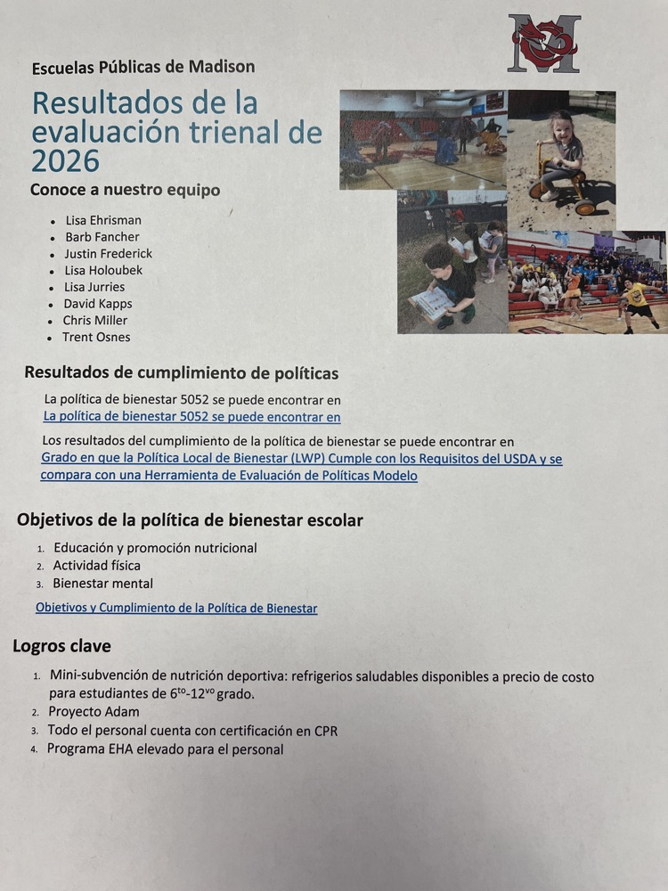 2026 Triennial Assessment Results -Spanish