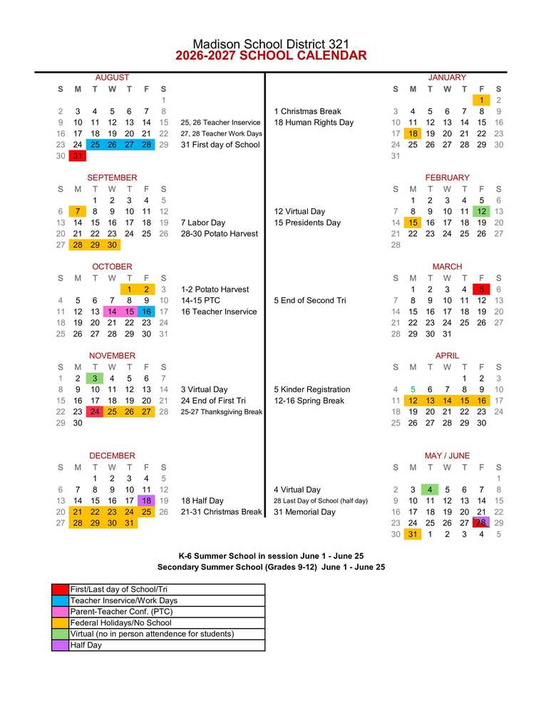 26/27 Board Approved Calendar