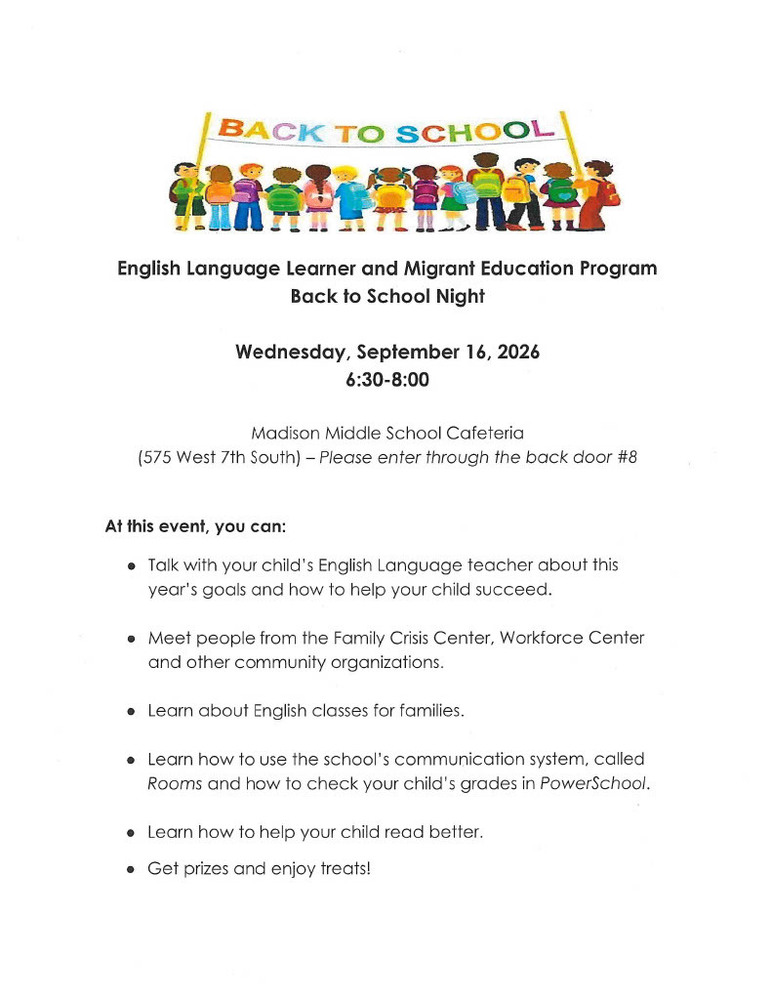 EL/Migrant Education Night