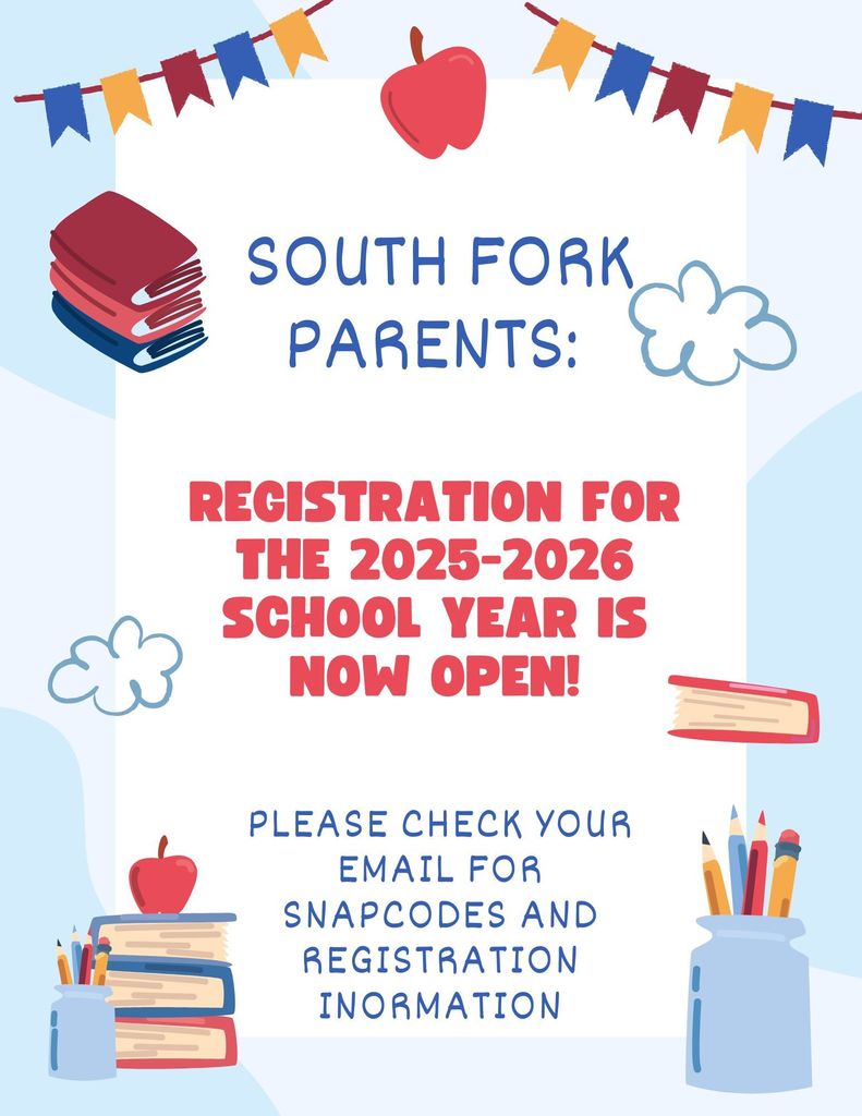 Registration for the 2025-2026 school year is now open!