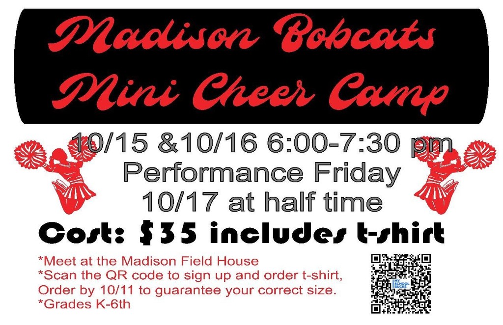October Mini Cheer Camp