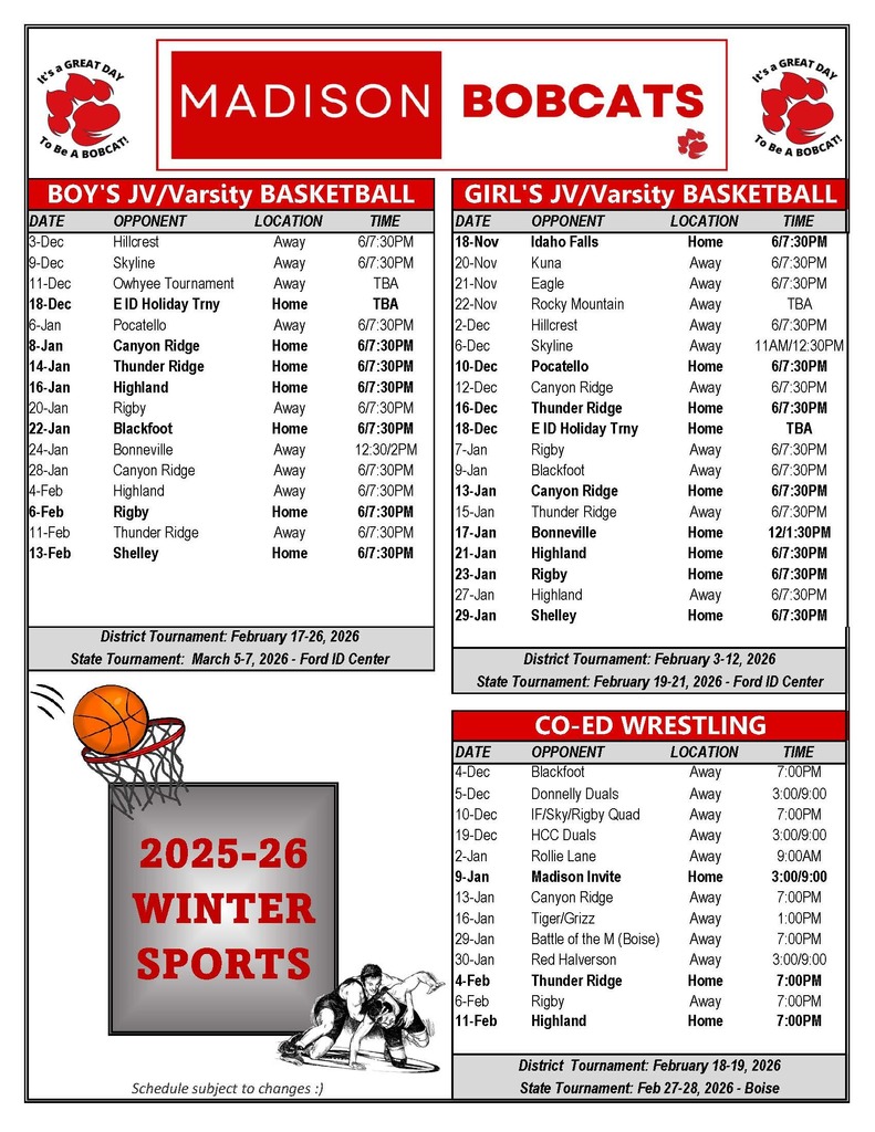 MHS Winter Sports