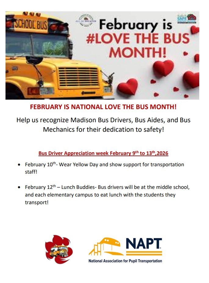 Bus Driver Appreciation Week