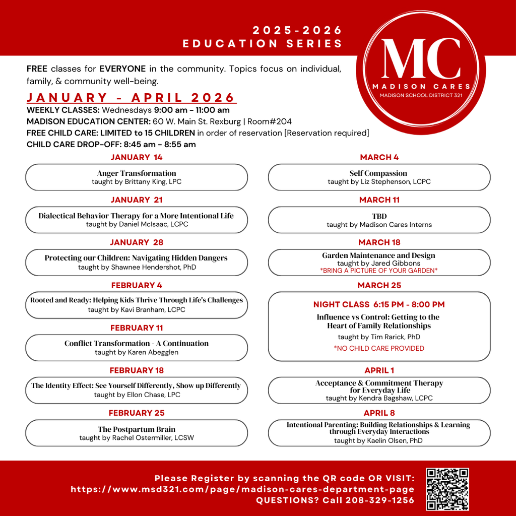 ED. SERIES SCHEDULE - 2026 JAN-APRIL