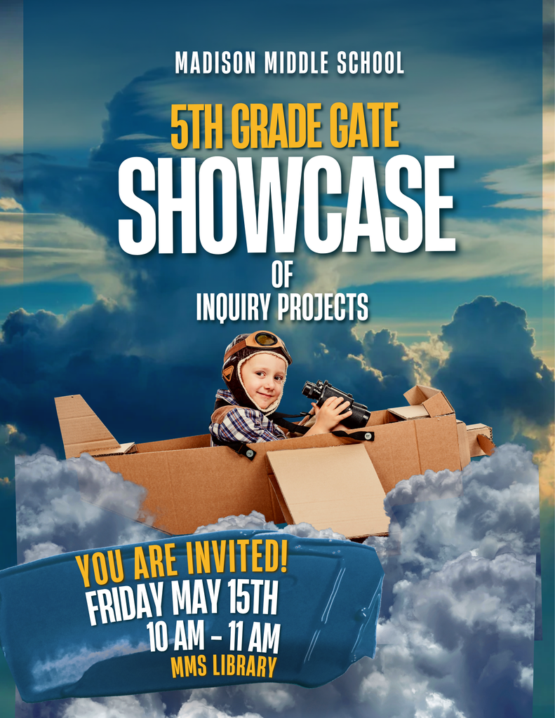 5th-grade GATE End-of-Year Showcase!