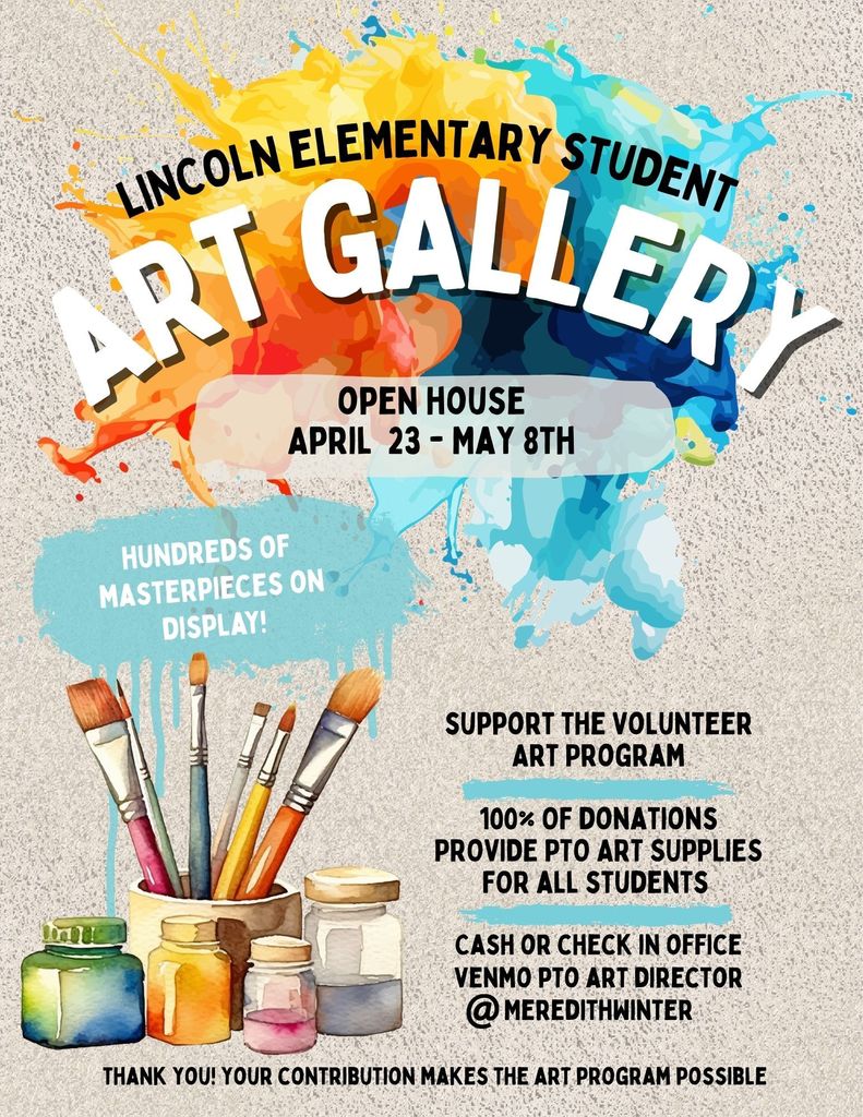 Lincoln Elementary Art Gallery 2026