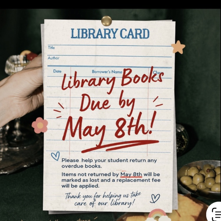 library books are due!