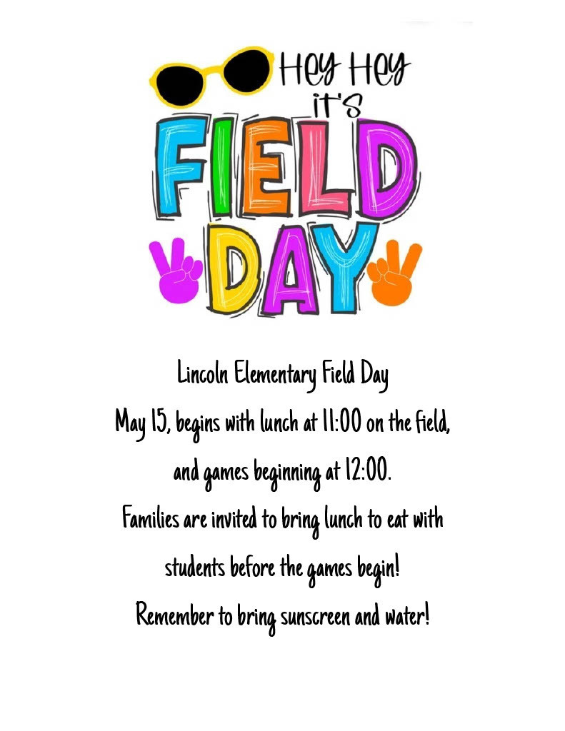 Lincoln Elementary Field Day