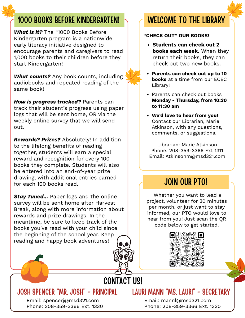 ECEC October Newsletter!