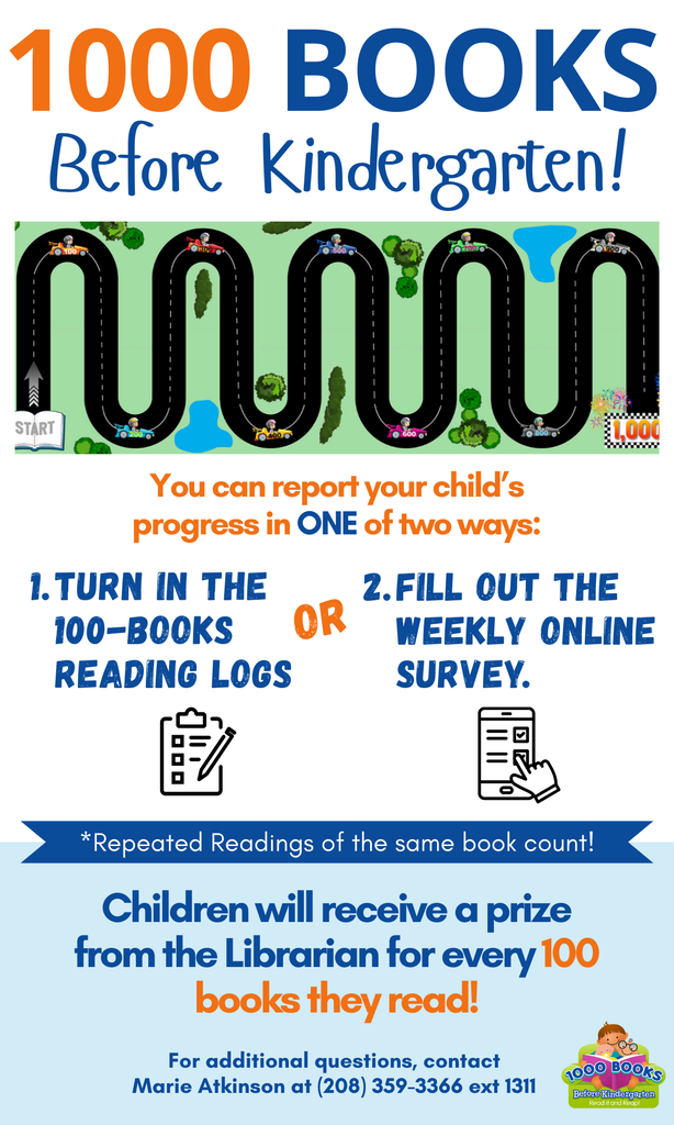 1000 Books Flyer