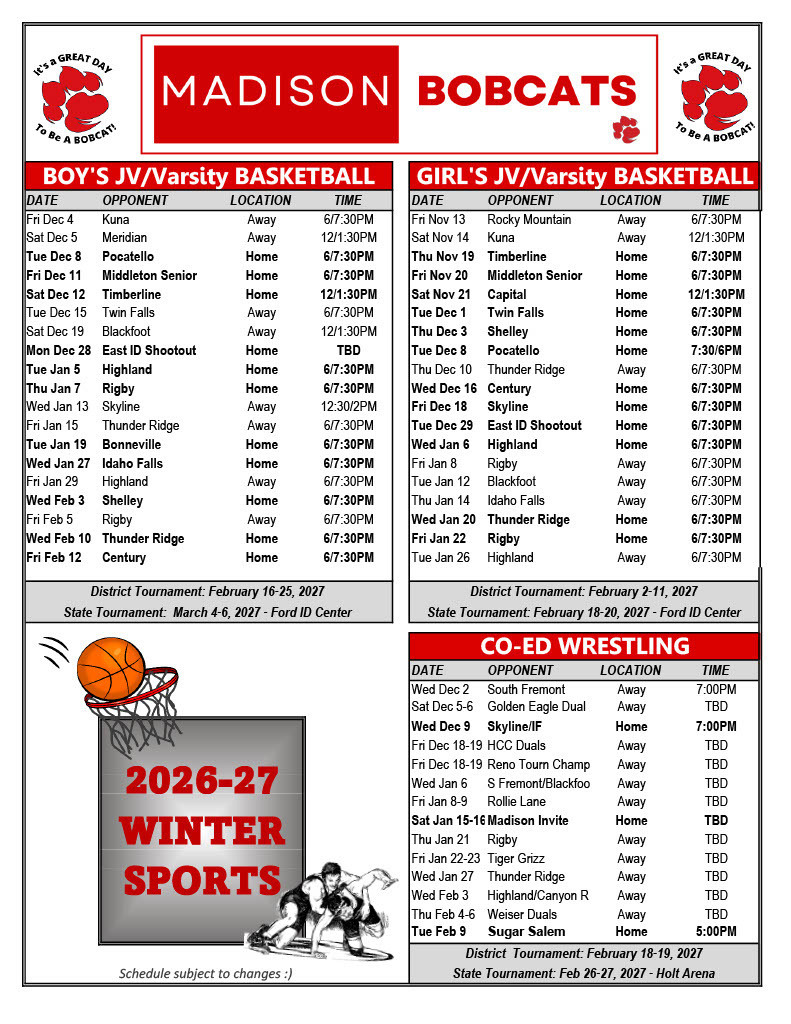 26-27 Winter Sports