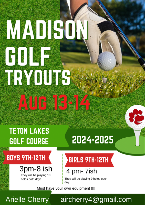 Golf Tryouts